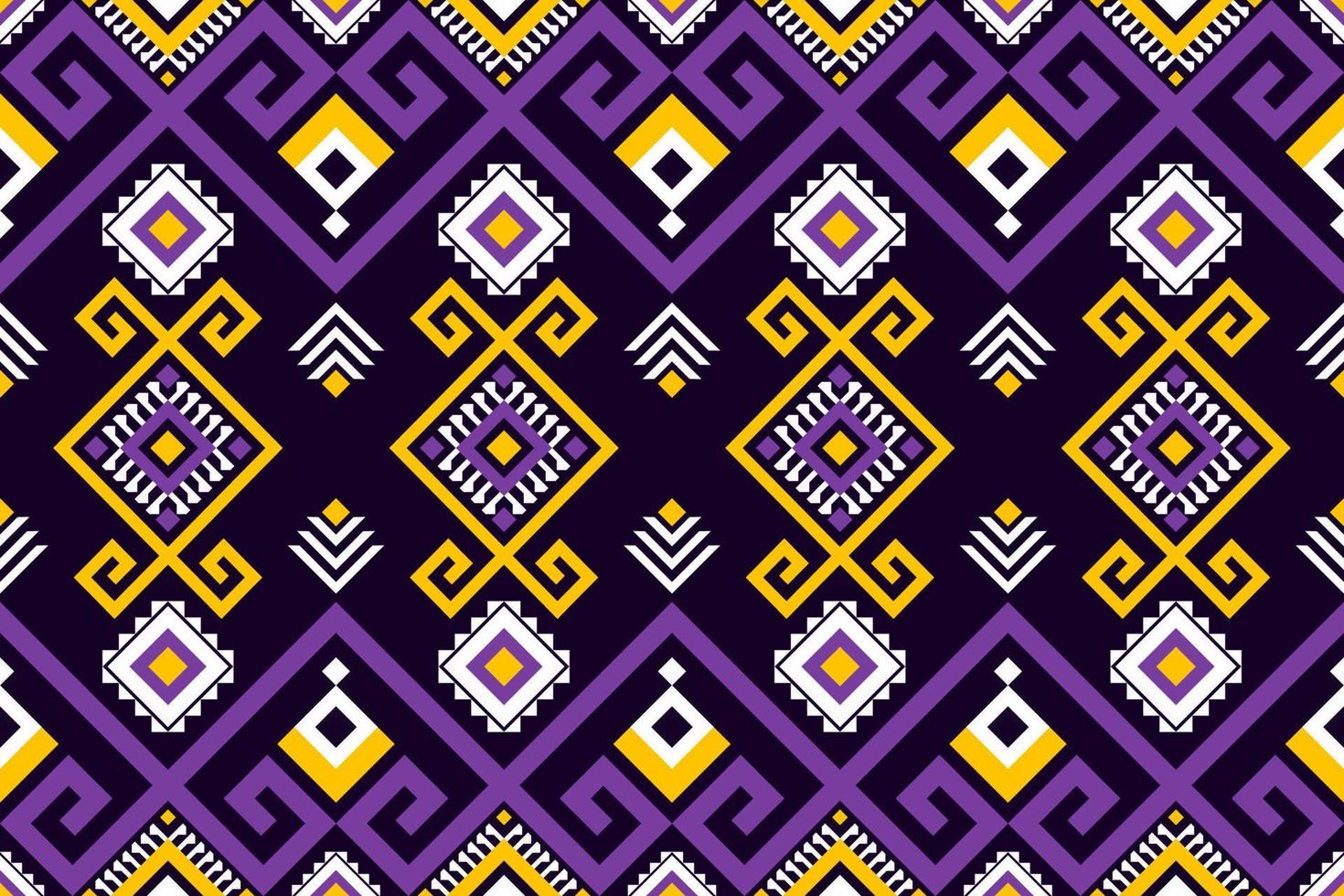 Beautiful ethnic pattern art. Seamless pattern in tribal, folk embroidery, and Mexican style. Geometric striped. Design for background, wallpaper, vector illustration, fabric, clothing, carpet.