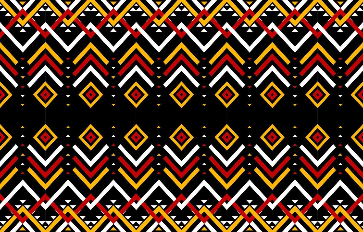 arte de patrones étnicos abstractos. patrón impecable en estilo tribal, bordado folclórico y mexicano. rayas geométricas. diseño para fondo, papel tapiz, ilustración vectorial, tela, ropa, alfombra. vector