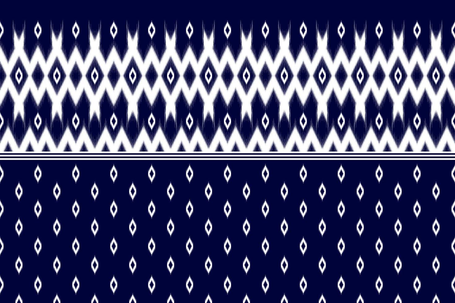 Abstract beautiful ikat art. ethnic seamless pattern in tribal. Striped Mexican style. Design for background, illustration, wrapping, clothing, batik, fabric, embroidery. vector