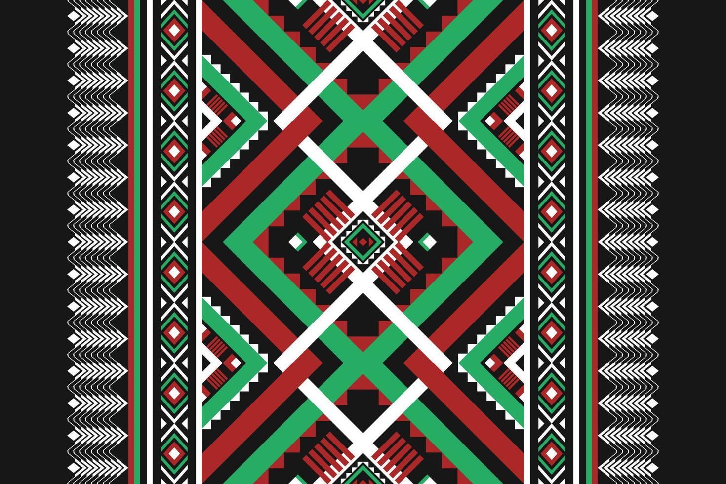 geométrico étnico oriental de patrones sin fisuras tradicional. estilo azteca. diseño para fondo, papel tapiz, ilustración vectorial, textil, tela, ropa, batik, alfombra, bordado. vector