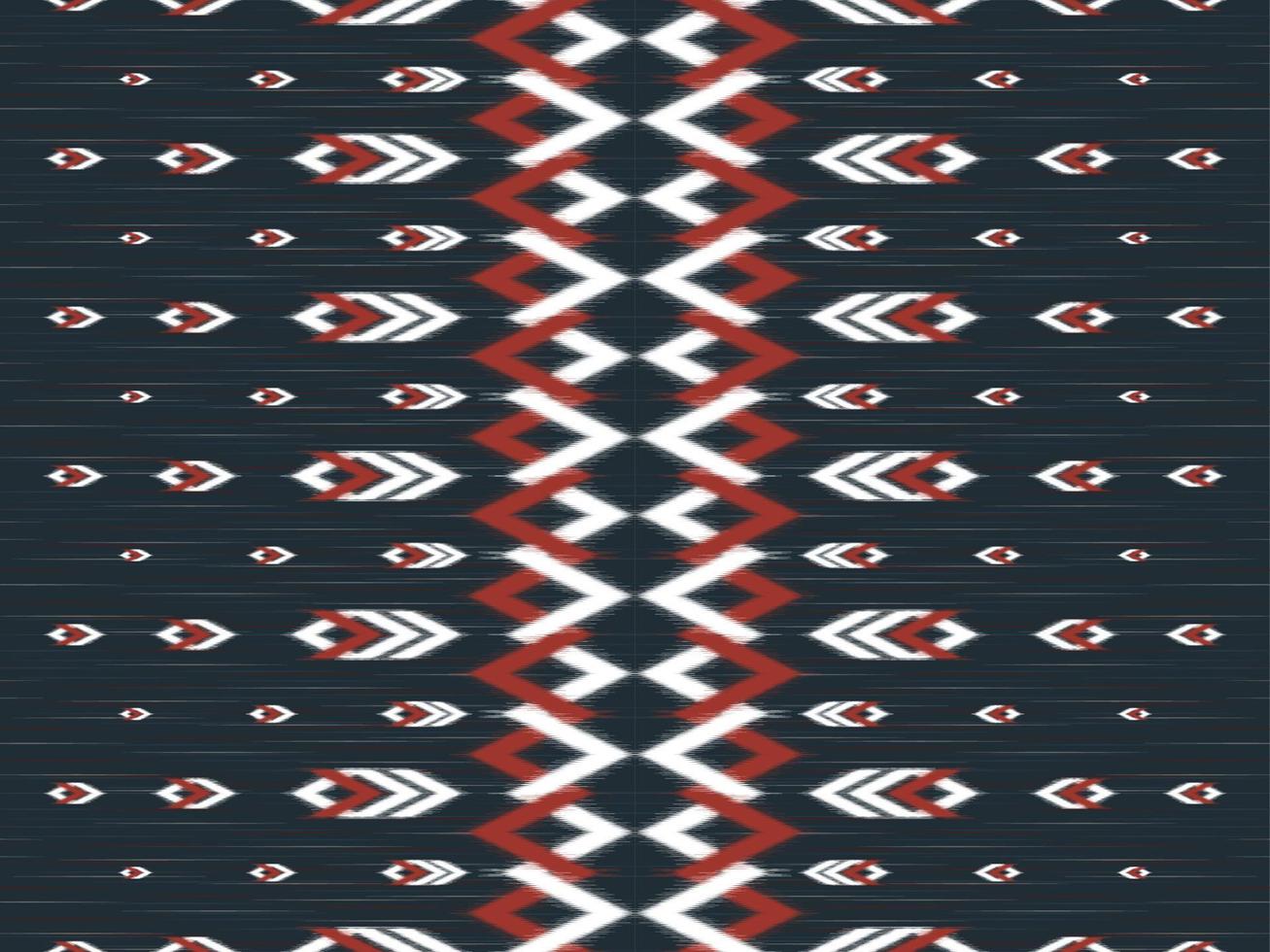 Beautiful ikat ethnic pattern art. Seamless pattern in tribal, folk embroidery, and Mexican style. Geometric striped. Design for background, wallpaper, vector illustration, fabric, clothing, carpet.