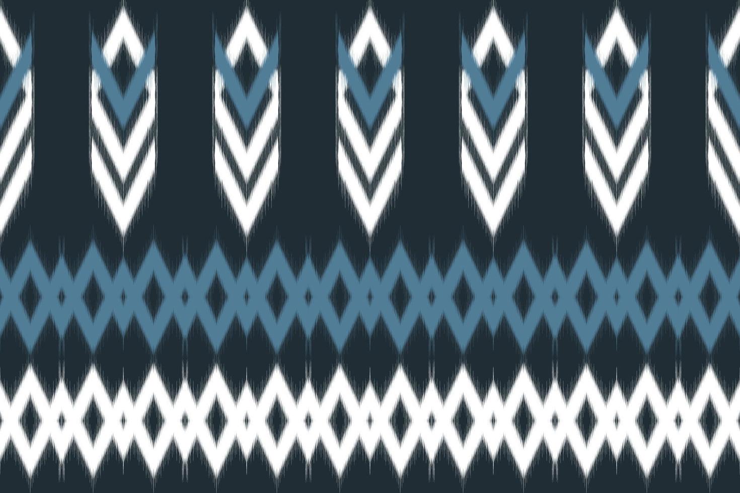 Aztec ethnic pattern traditional. Ikat pattern in tribal. Border decoration. Design for background, wallpaper, vector illustration, textile, fabric, clothing, batik, carpet, embroidery.