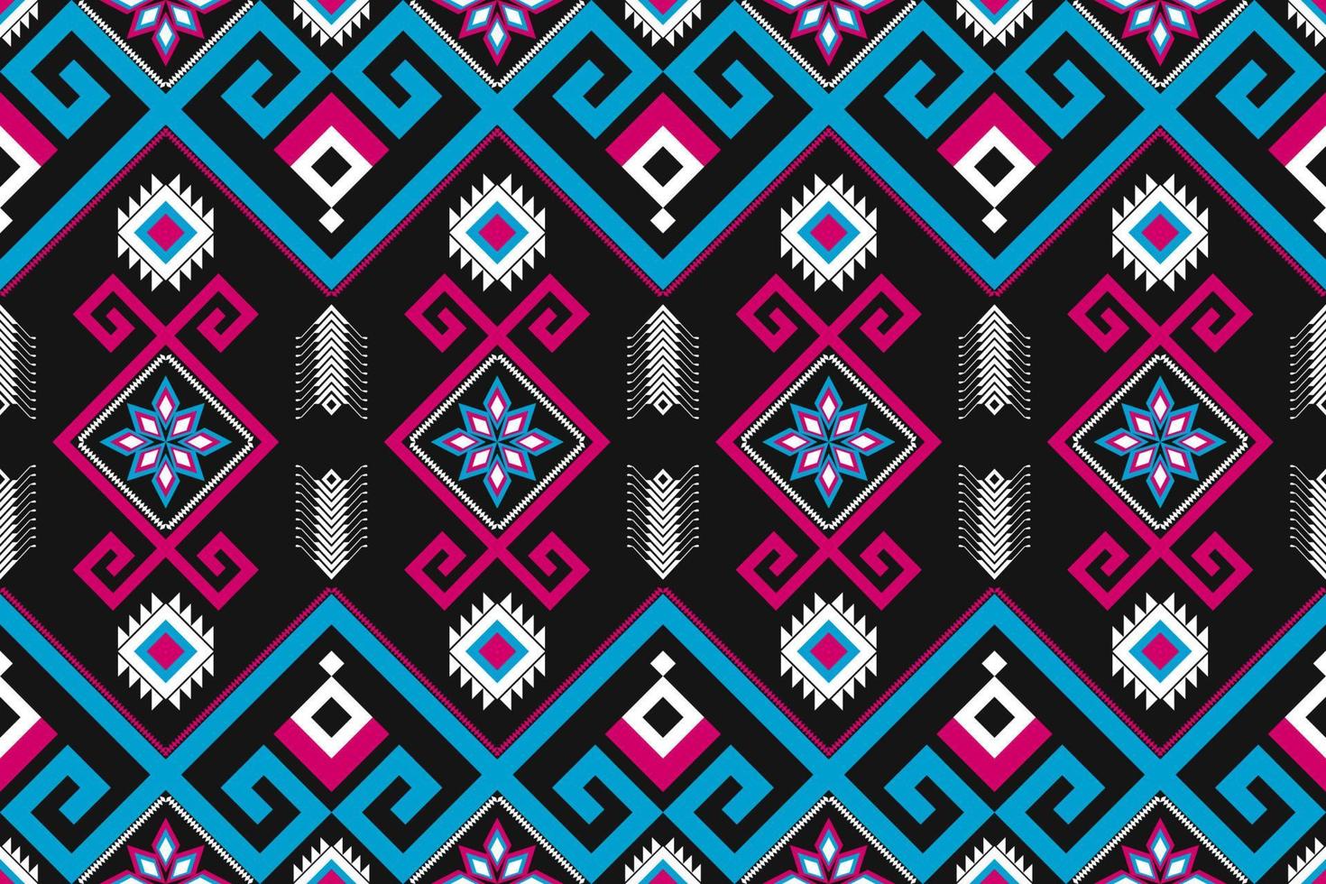 Abstract ethnic pattern art. Seamless pattern in tribal, folk embroidery, and Mexican style. Geometric striped. Design for background, wallpaper, vector illustration, fabric, clothing, carpet.