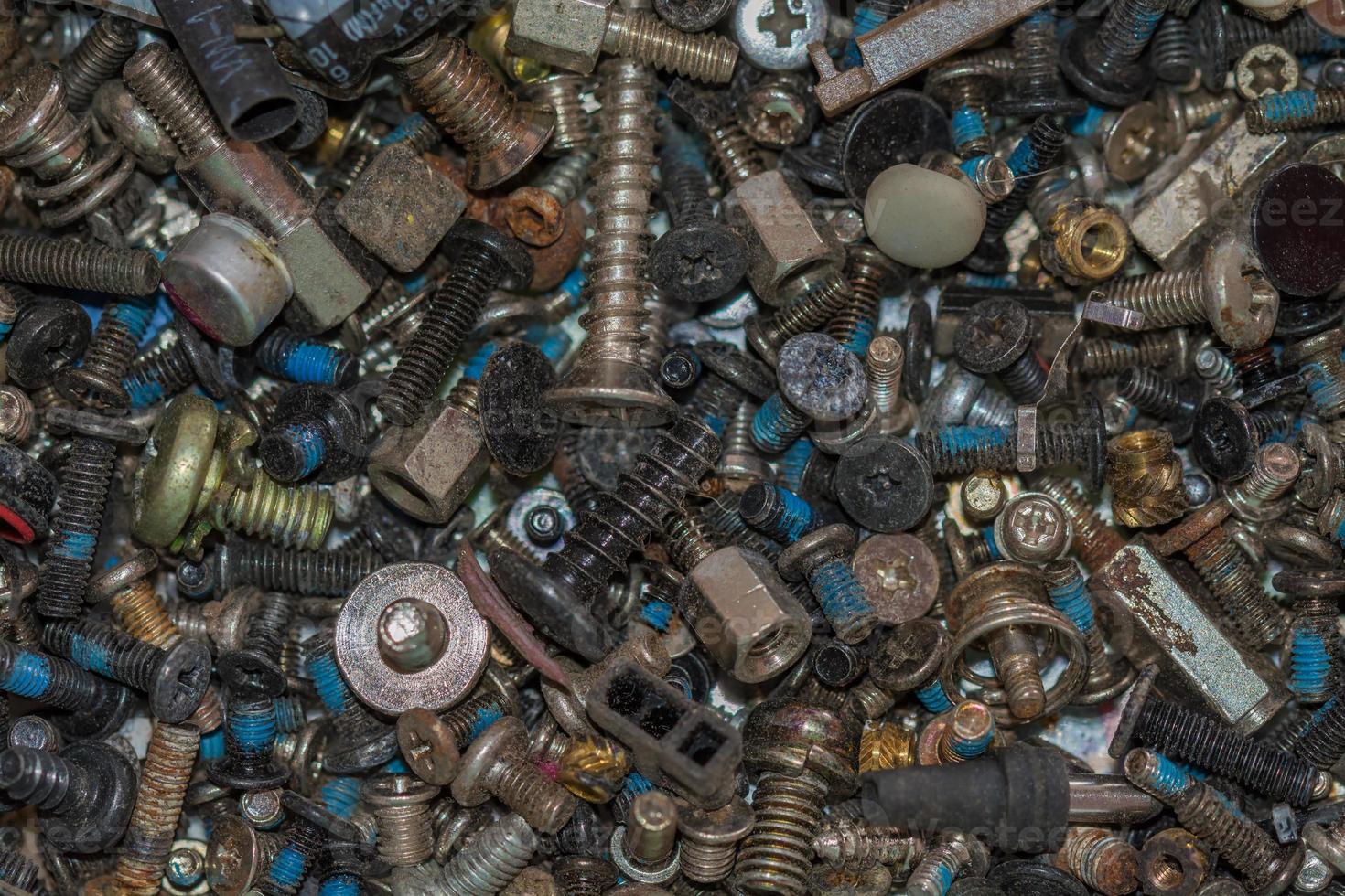 screws background texture photo