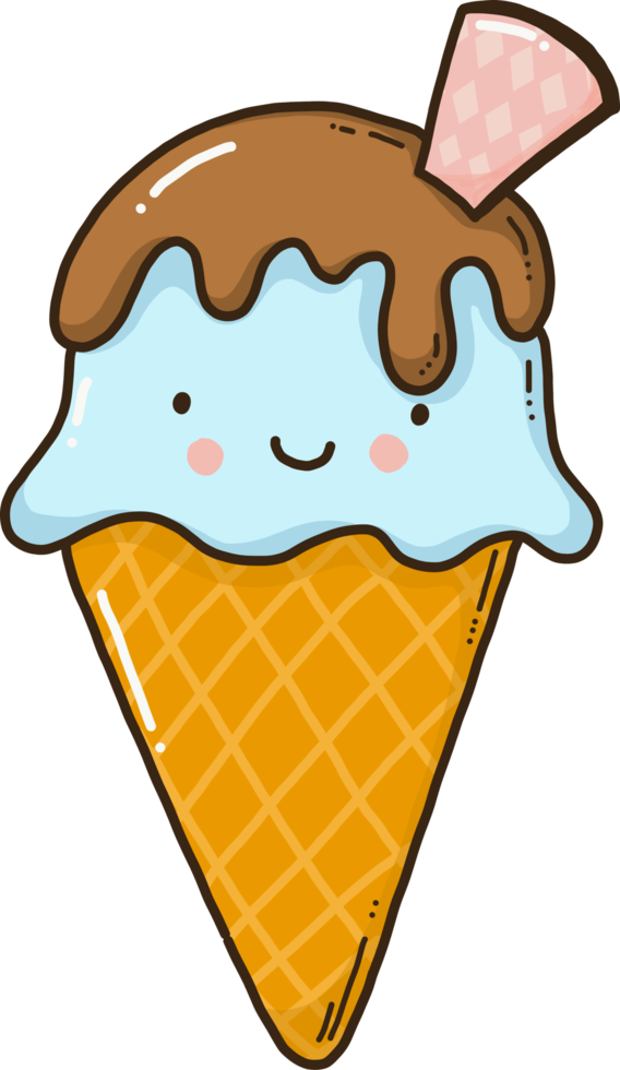 postre dibujos animados lindo png