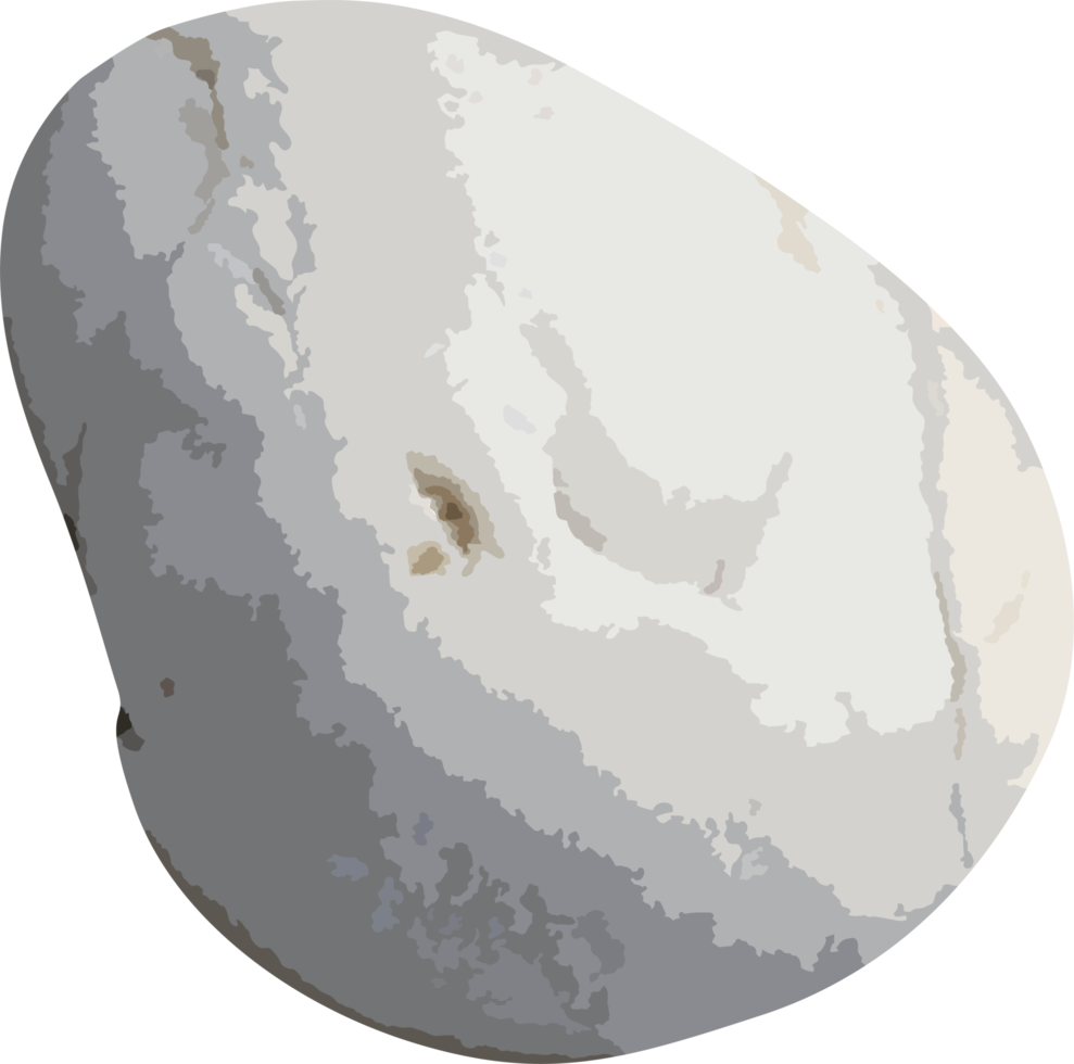 ilustración de piedra realista png