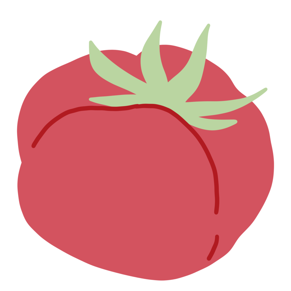 Cartoon vegetables and fruits png