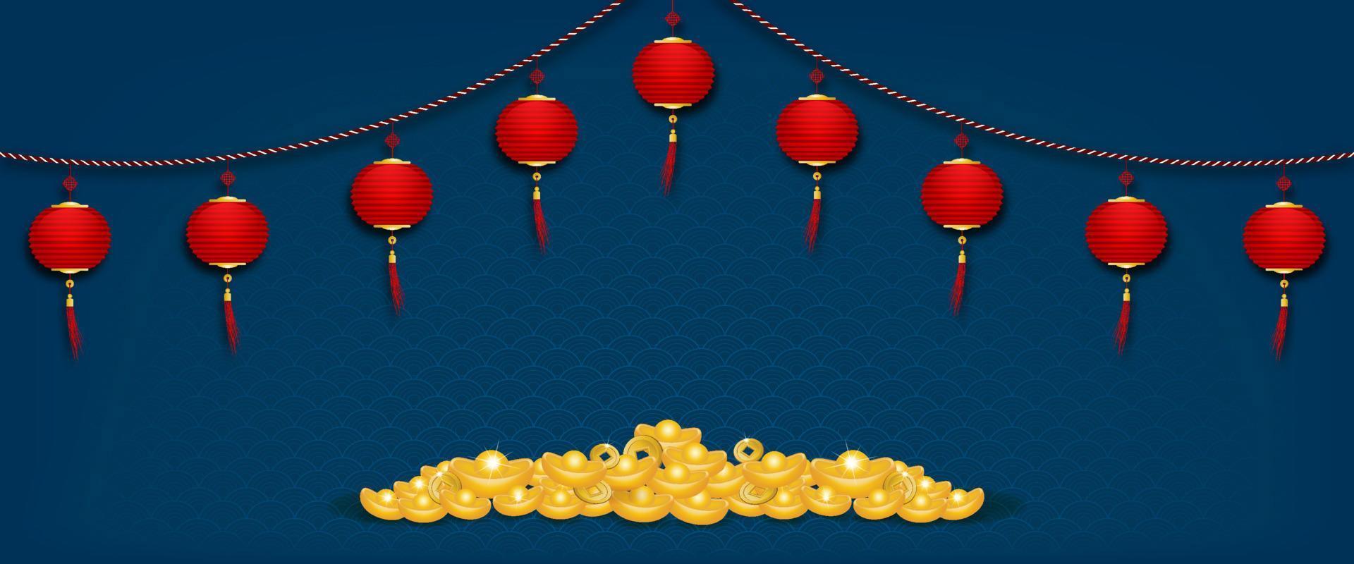 Background texture for Chinese New year. vector