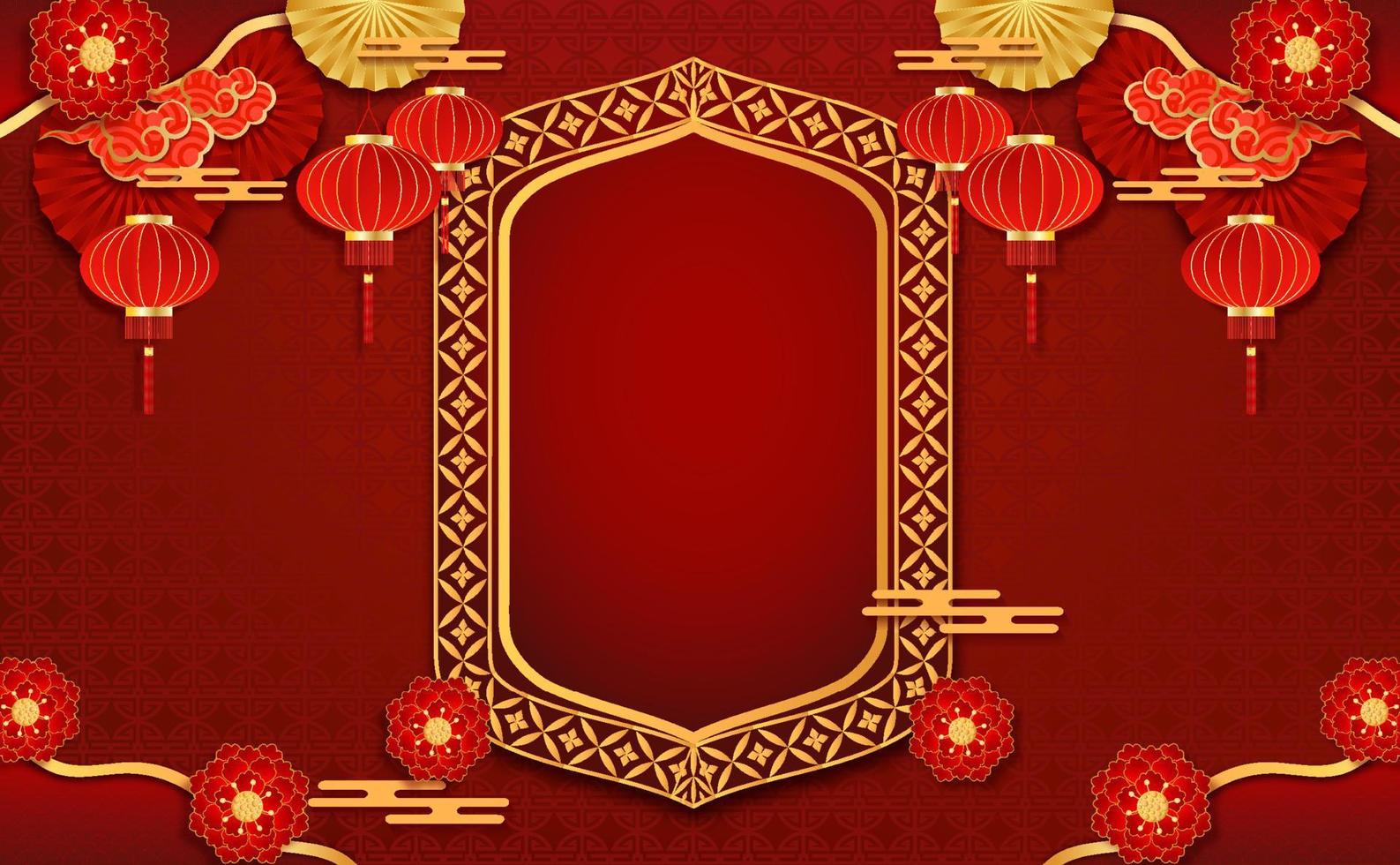 Background texture for Chinese New year. vector