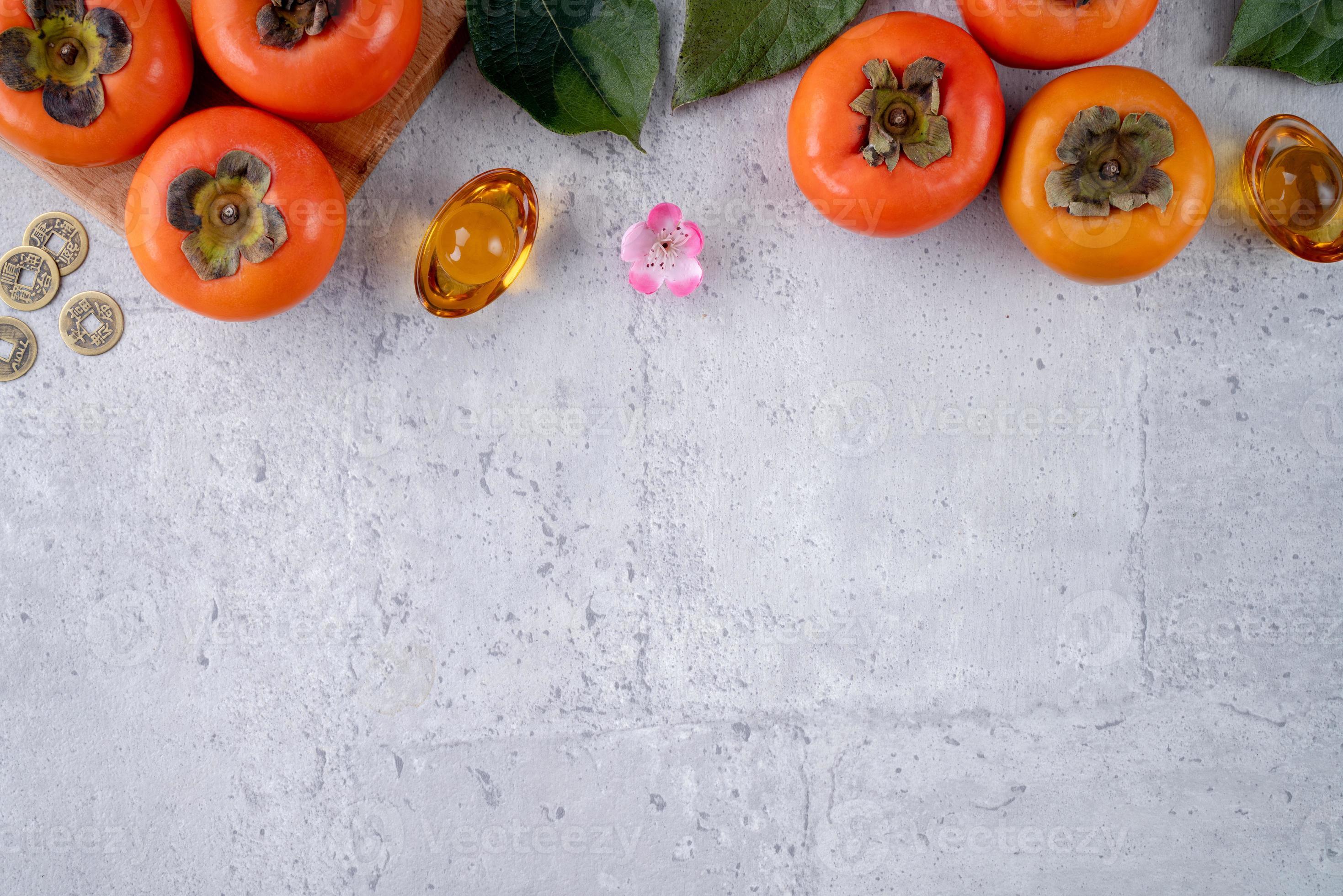 persimmon chinese new year