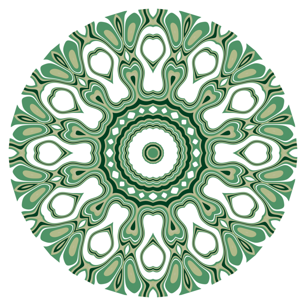 Mandala pattern ornament png