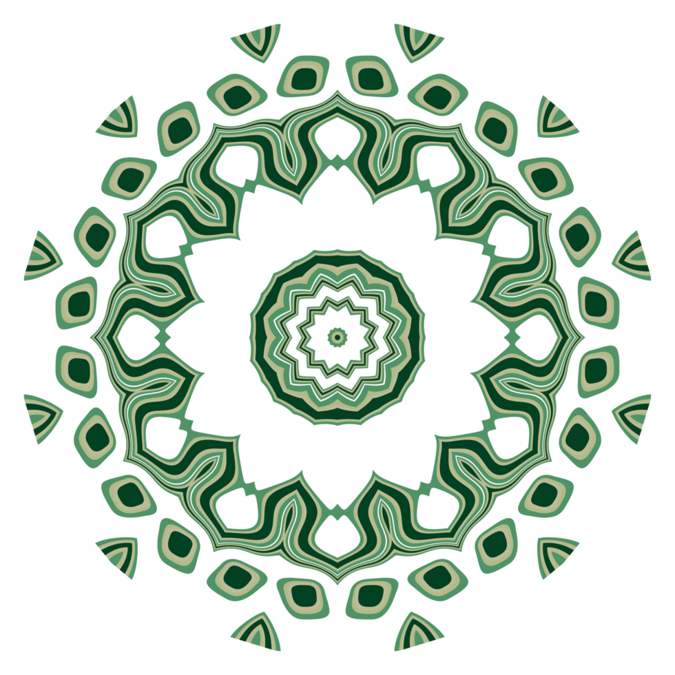 Mandala pattern ornament png