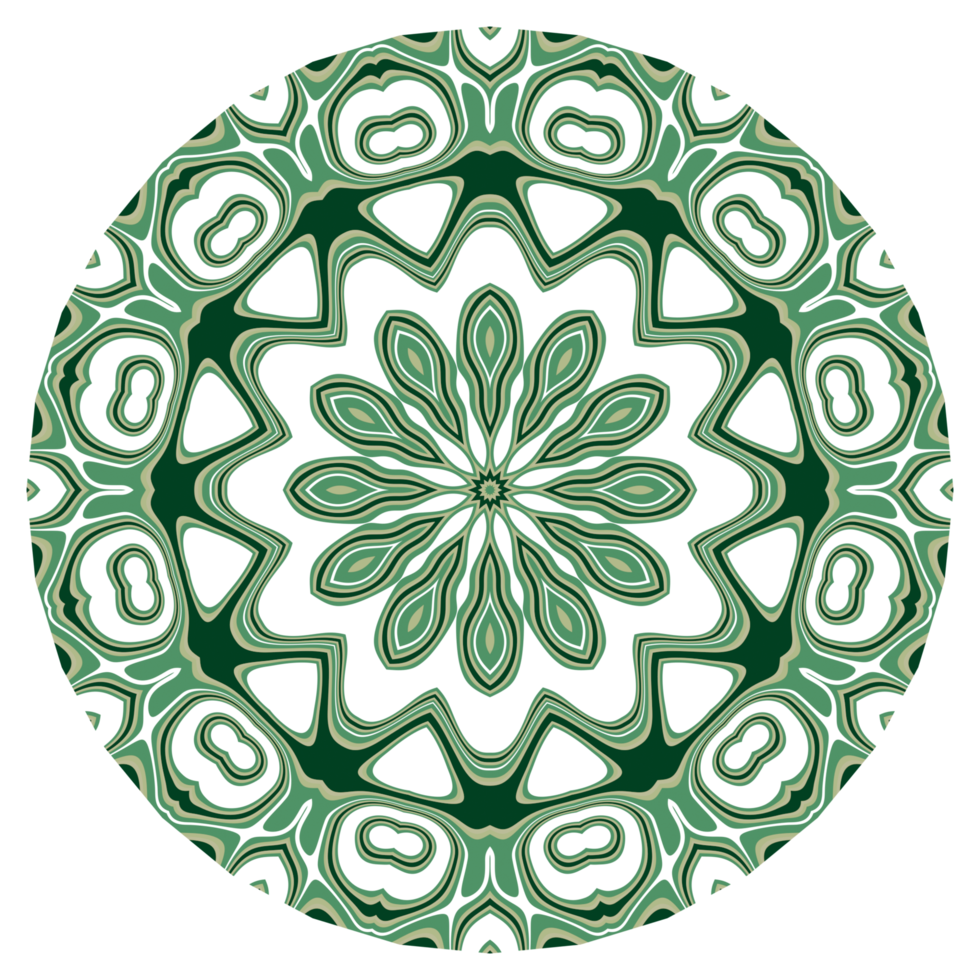 Mandala pattern ornament png