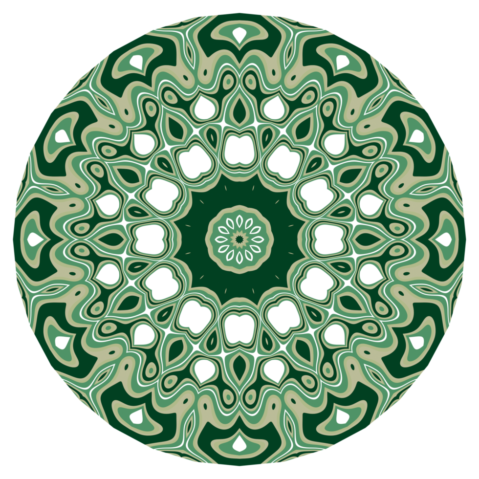Mandala pattern ornament png