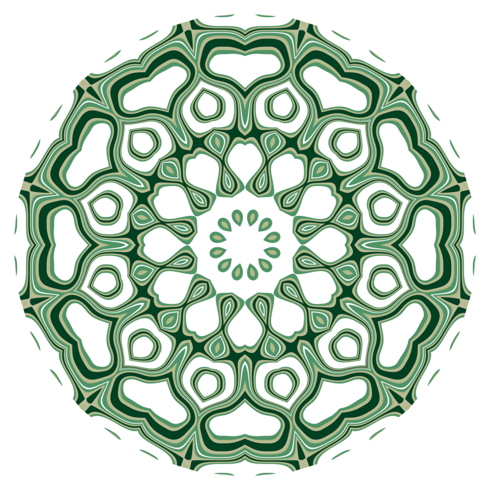 Mandala pattern ornament png