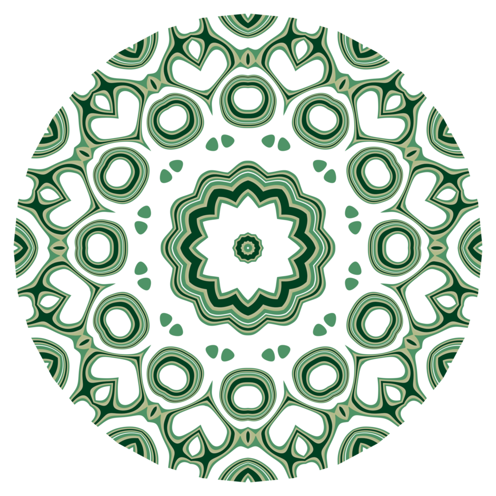 Mandala pattern ornament png