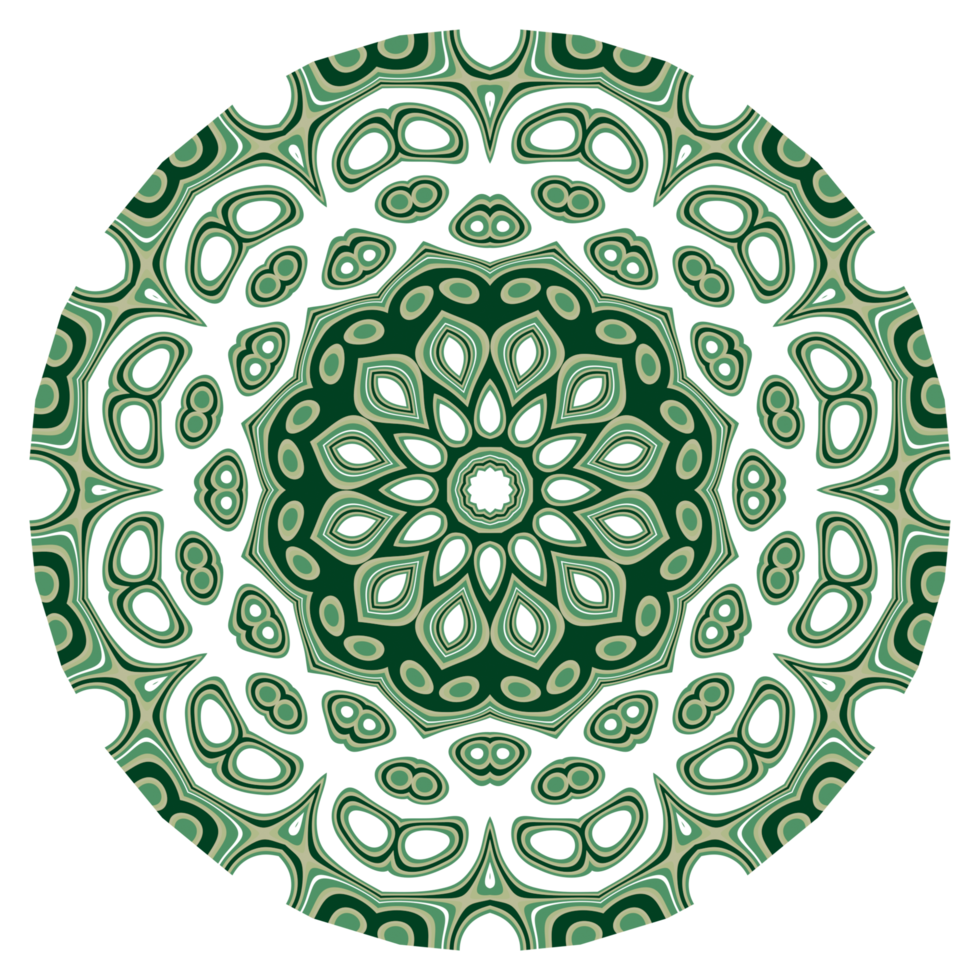 Mandala pattern ornament png