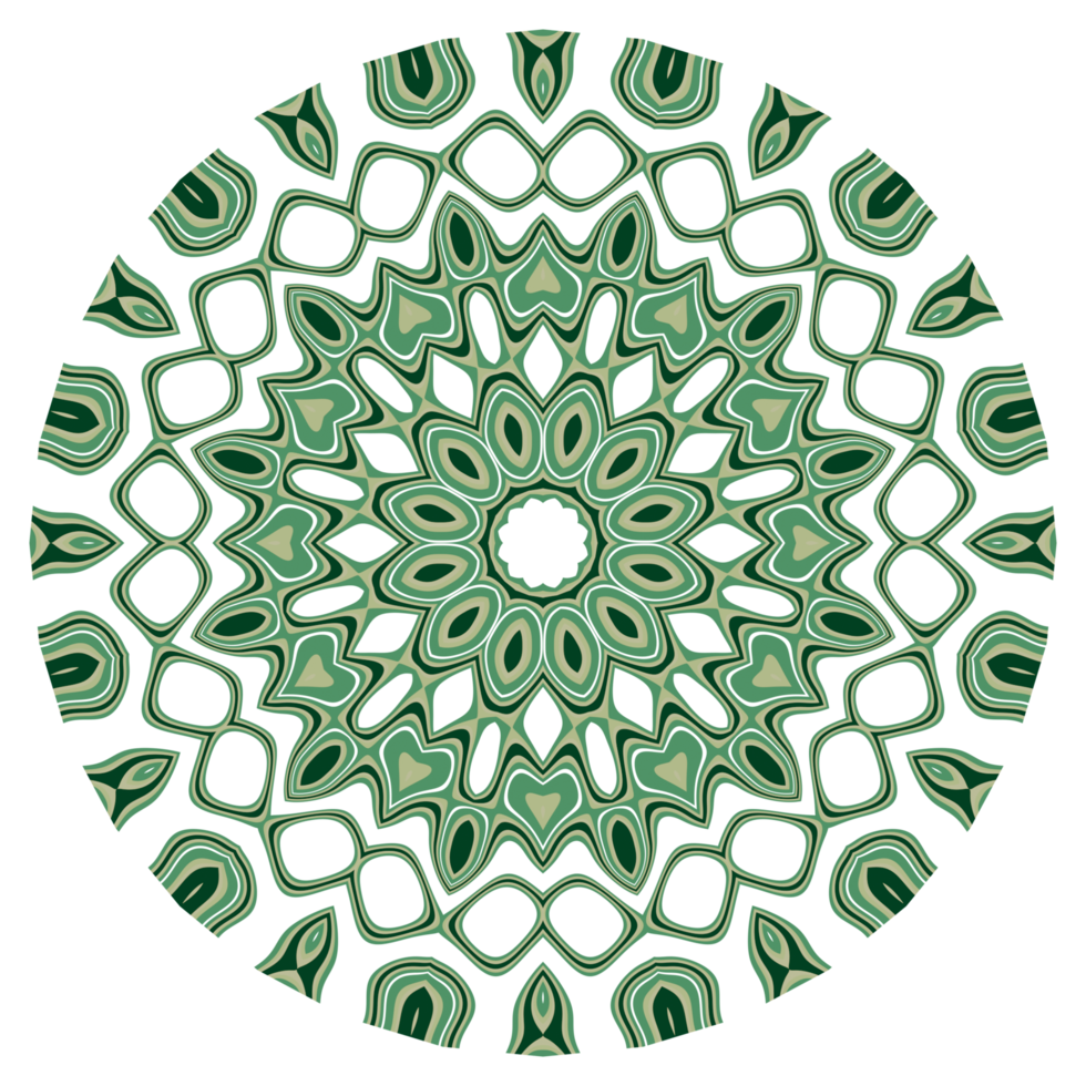 Mandala pattern ornament png