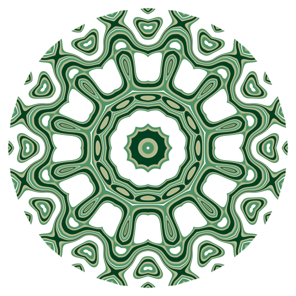 Mandala pattern ornament png