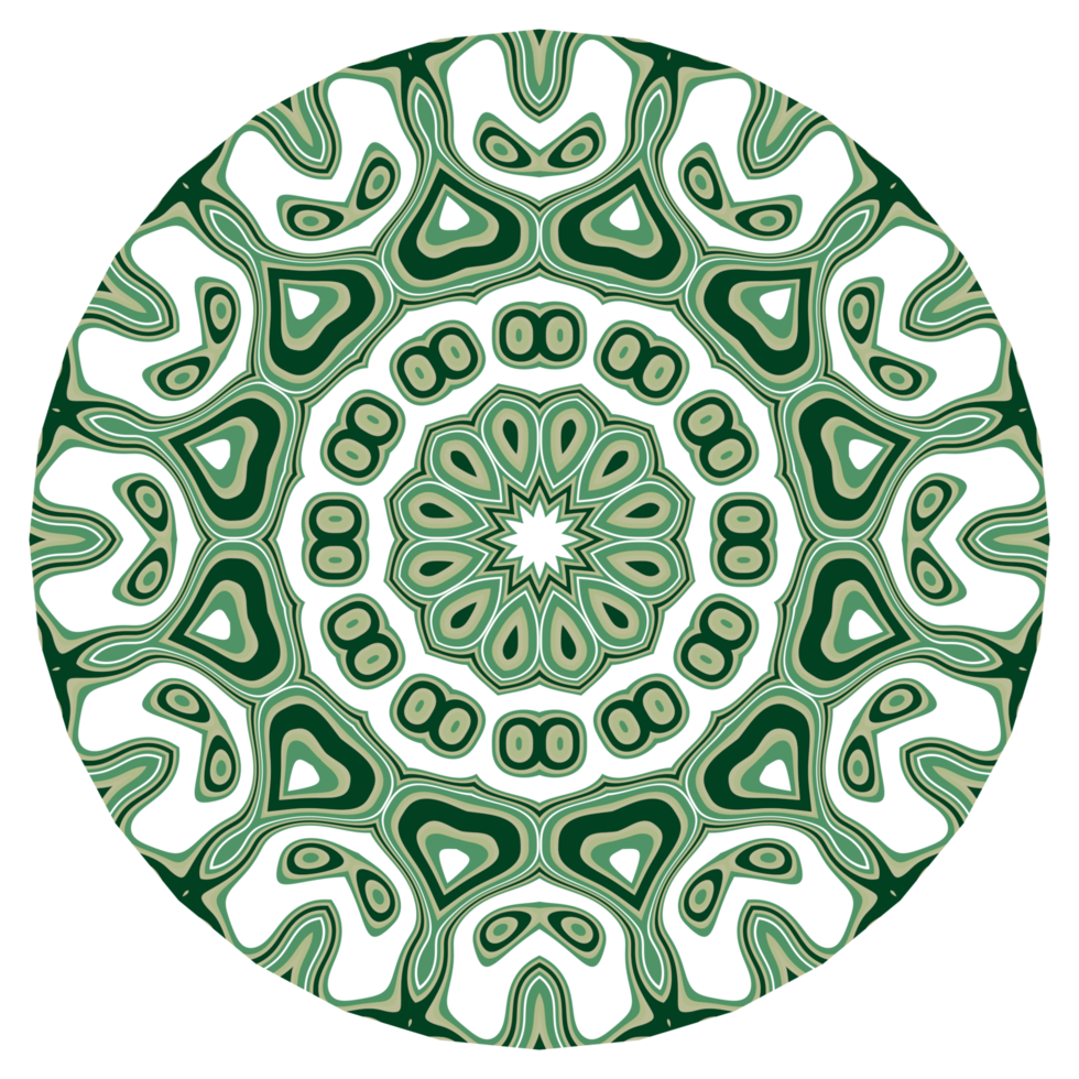 Mandala pattern ornament png