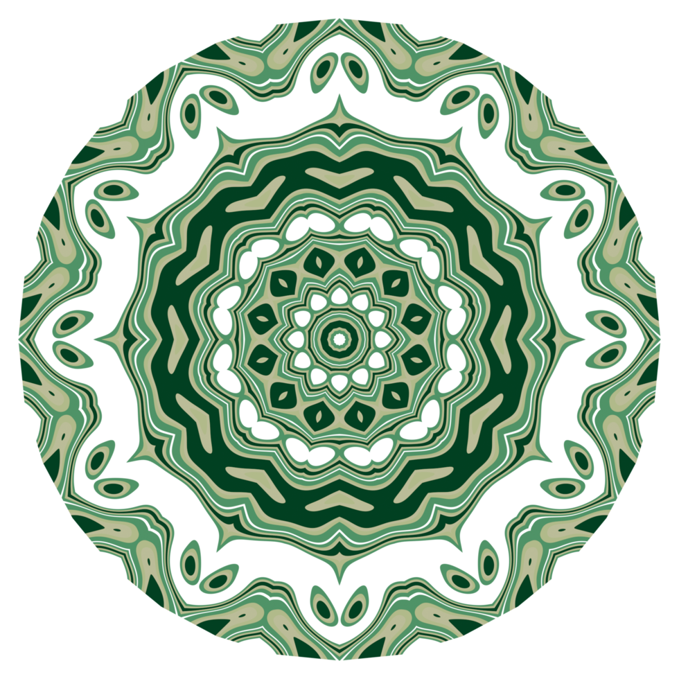 Mandala pattern ornament png