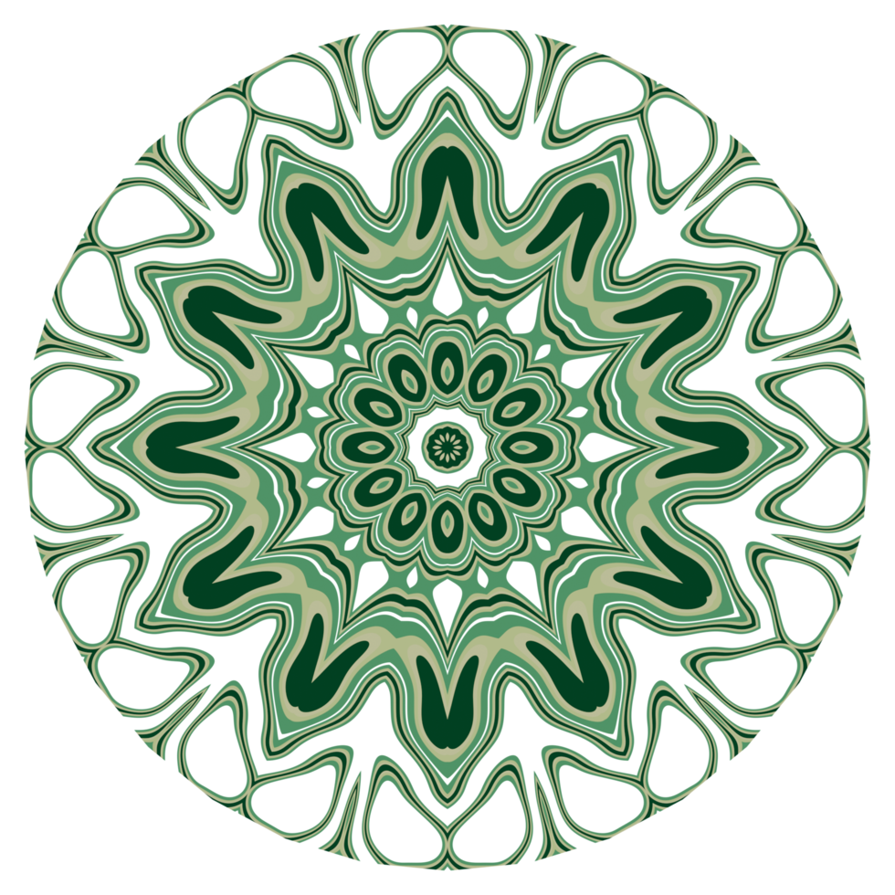 Mandala pattern ornament png