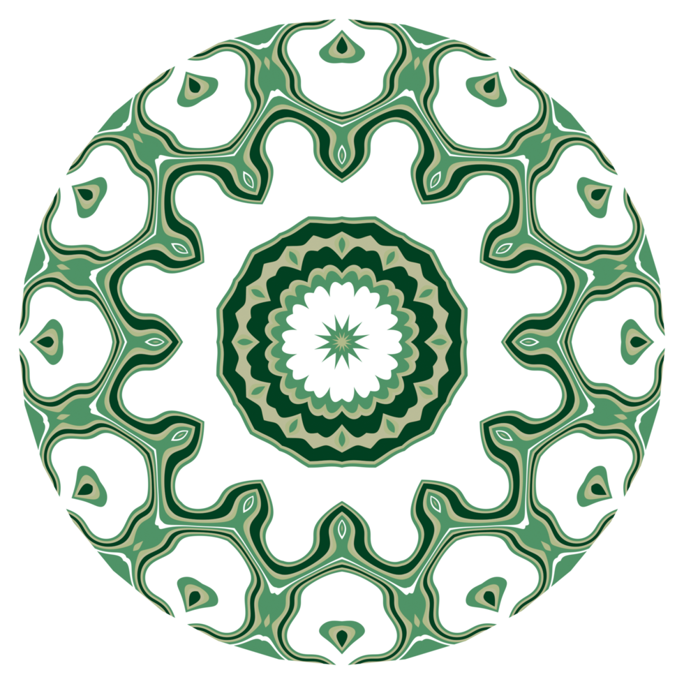 Mandala pattern ornament png