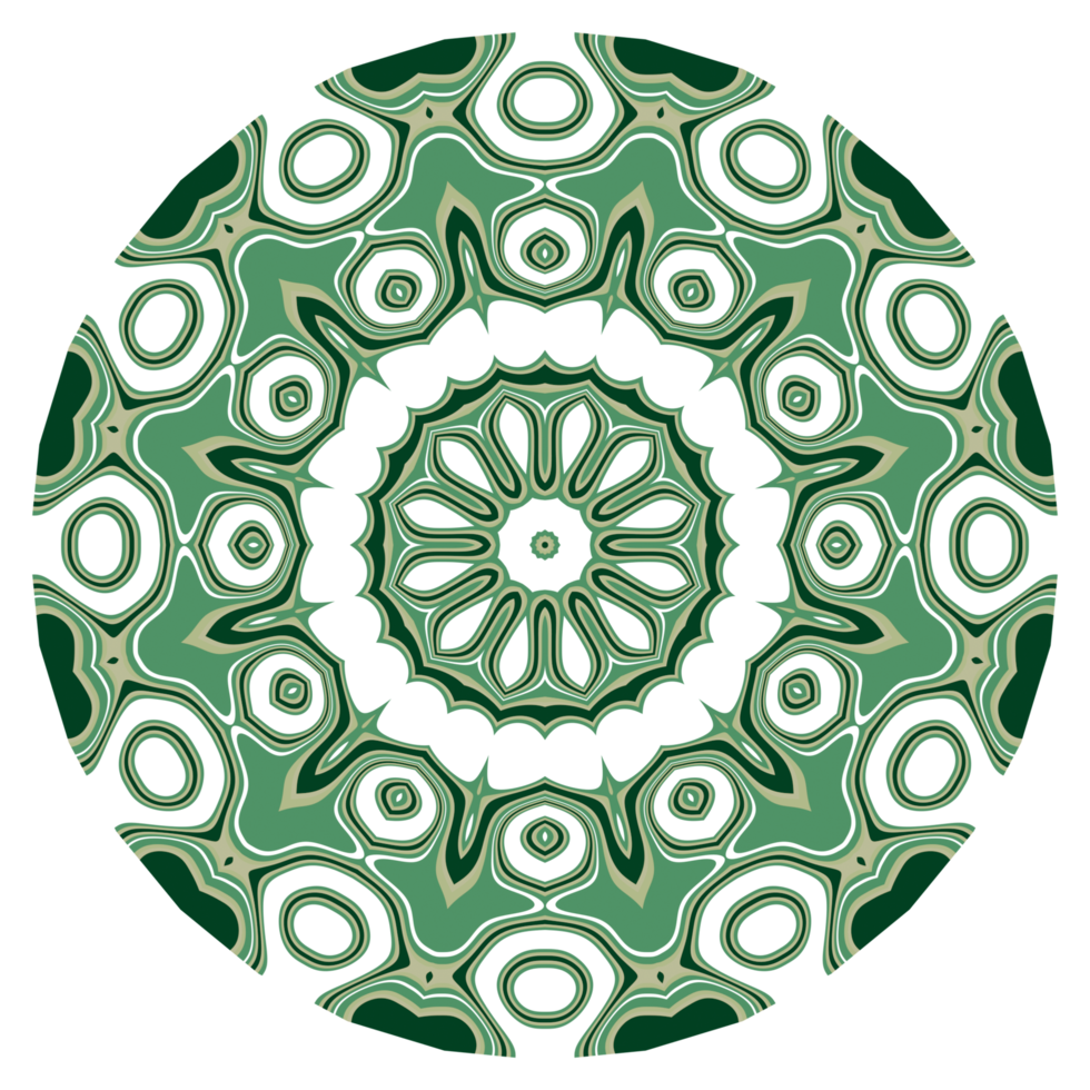 mandala mönster prydnad png