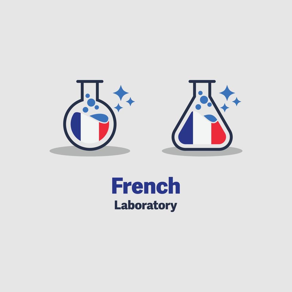 French Laboratory Icons 10287045 Vector Art at Vecteezy