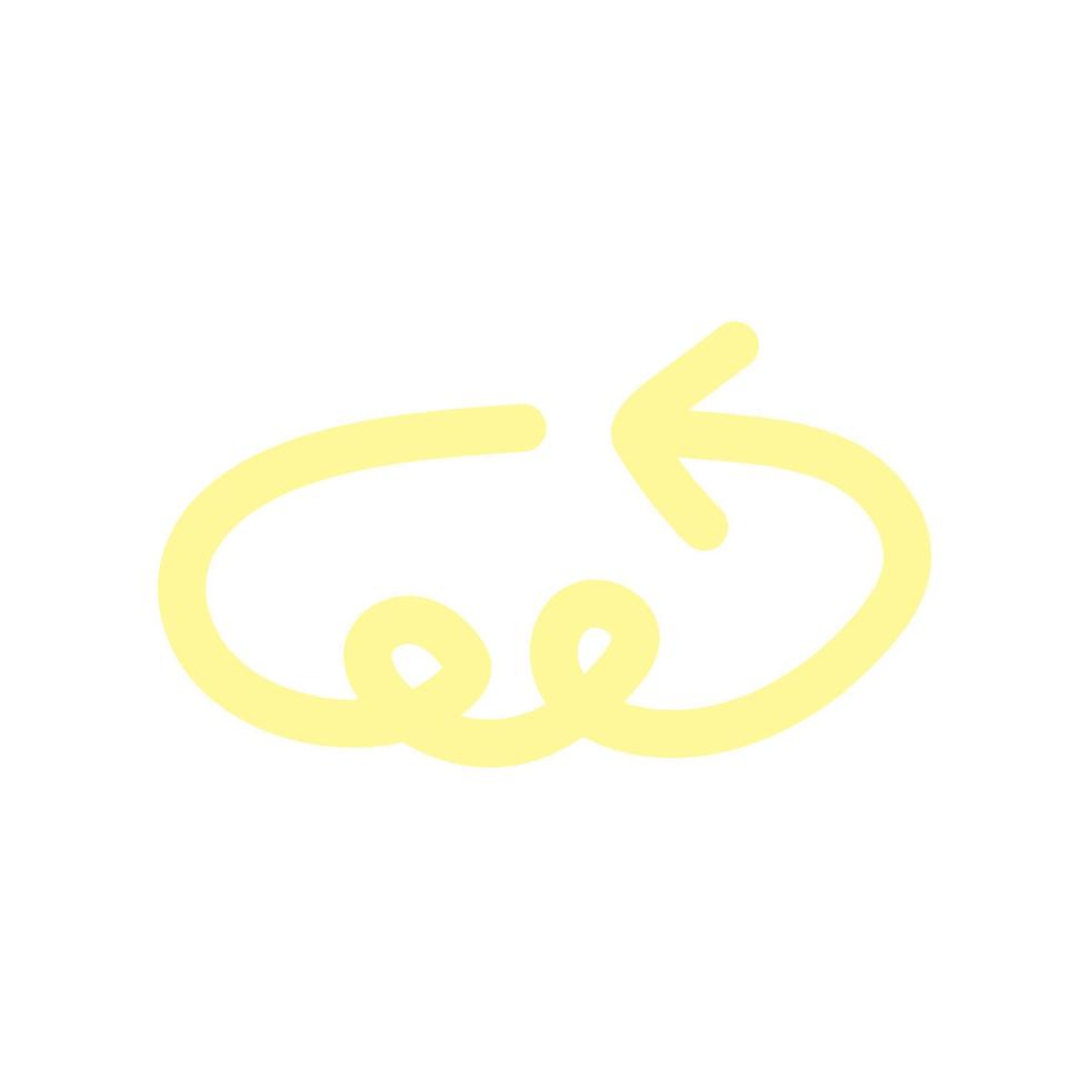cute arrow element vector illustration