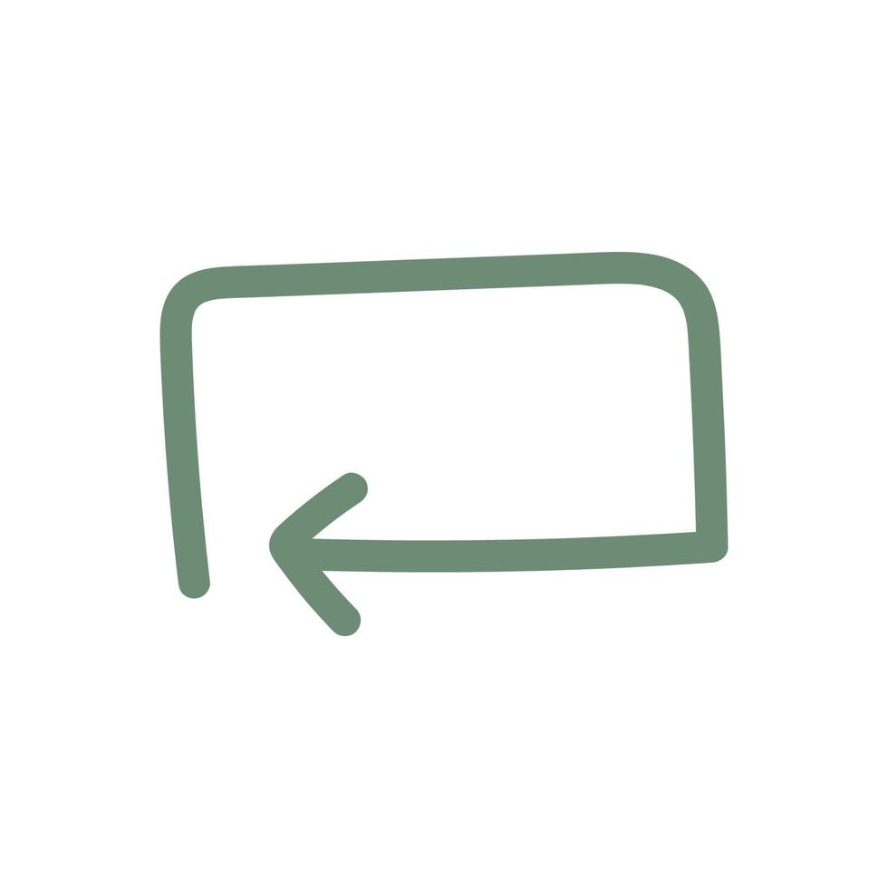 cute arrow element vector illustration