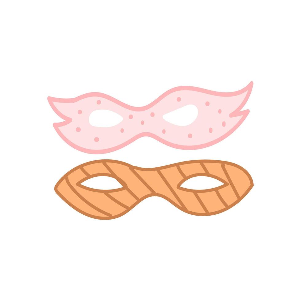 party mask anniversary vector elements illustration