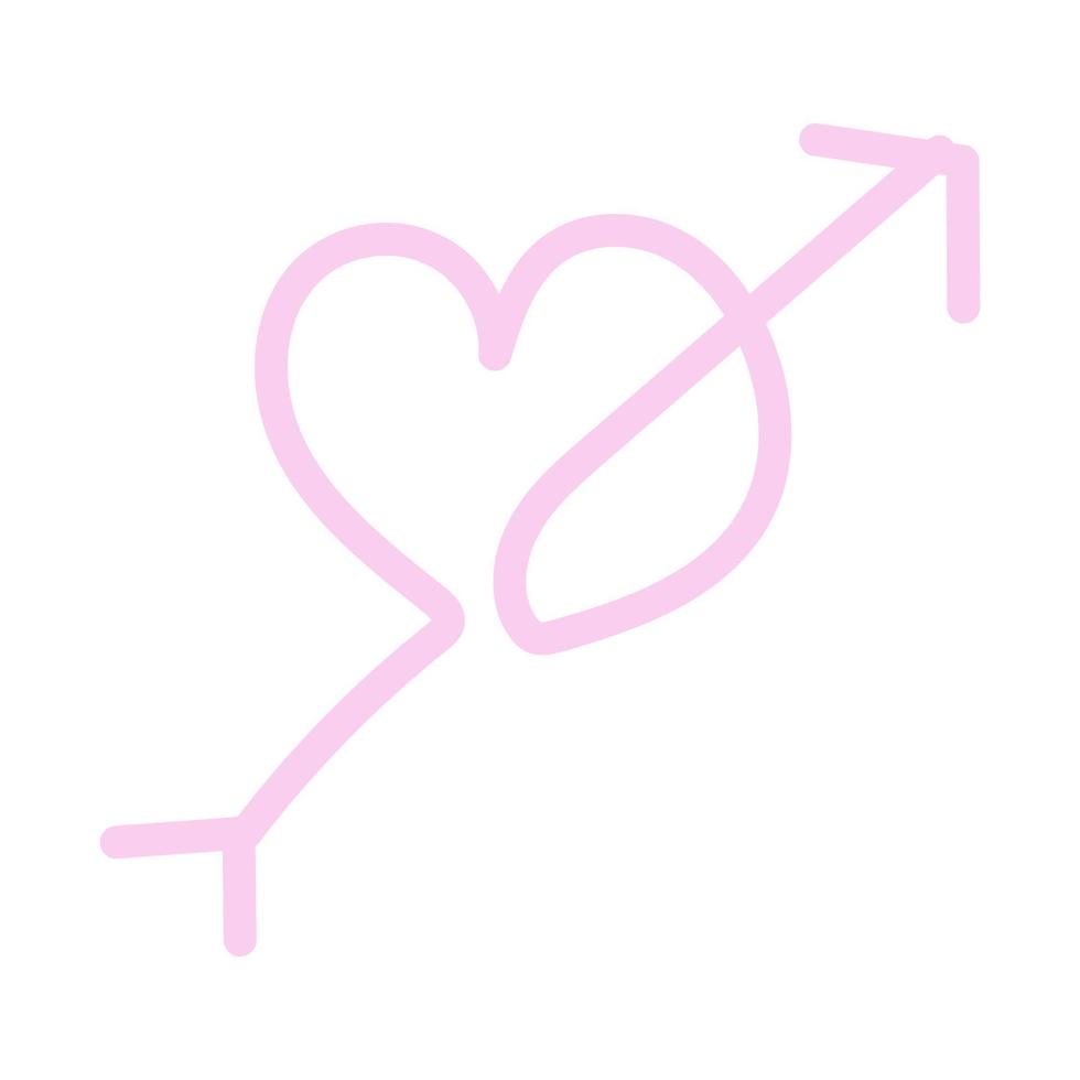 cute arrow element vector illustration