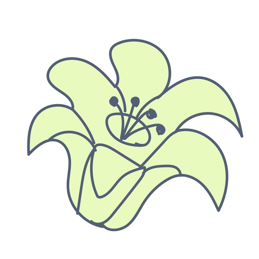 flor ilustración vector elementos diseño