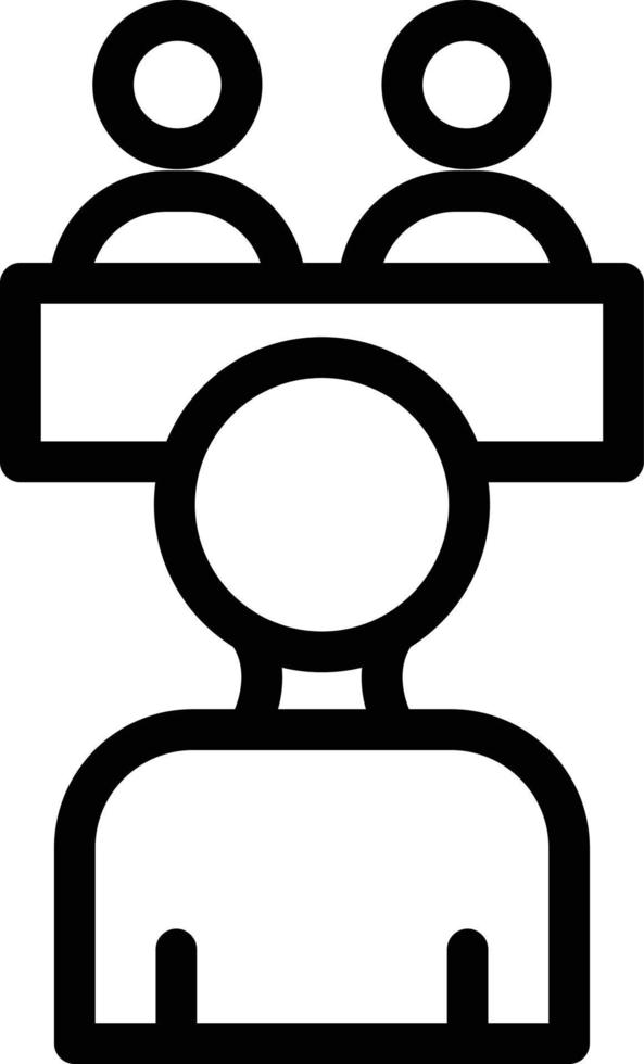 Human Resources Line Icons vector