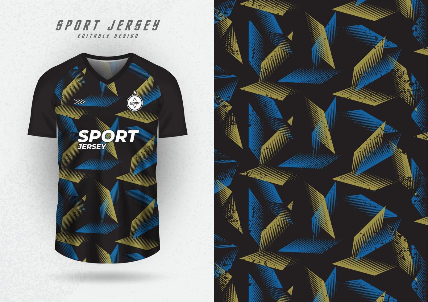 Background mock up for sports jerseys, jerseys, running shirts, overlapping patterns for sublimation. vector