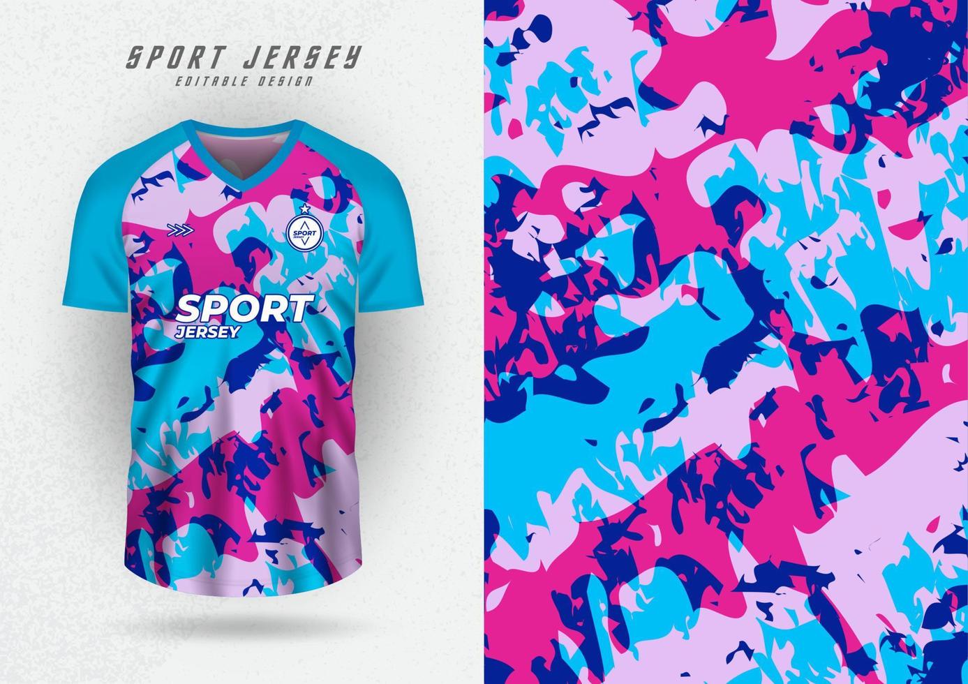 Background mock up for sports jerseys, jerseys, running shirts, colorful watercolor designs for sublimation. vector