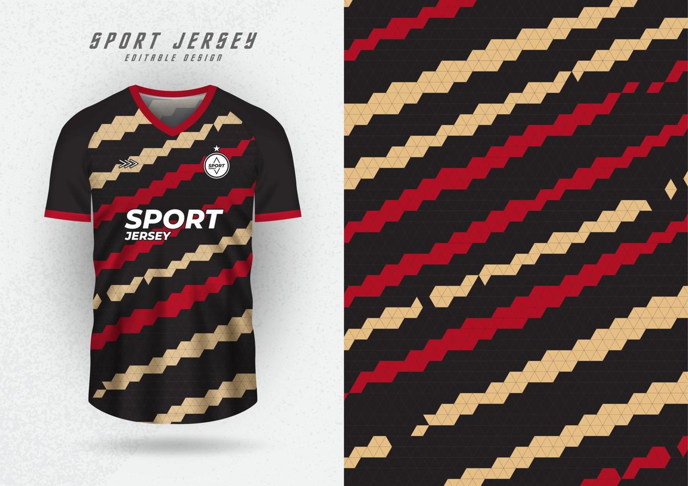 Background mock up for sports jerseys, jerseys, running jerseys, jagged stripes. For sublimation vector