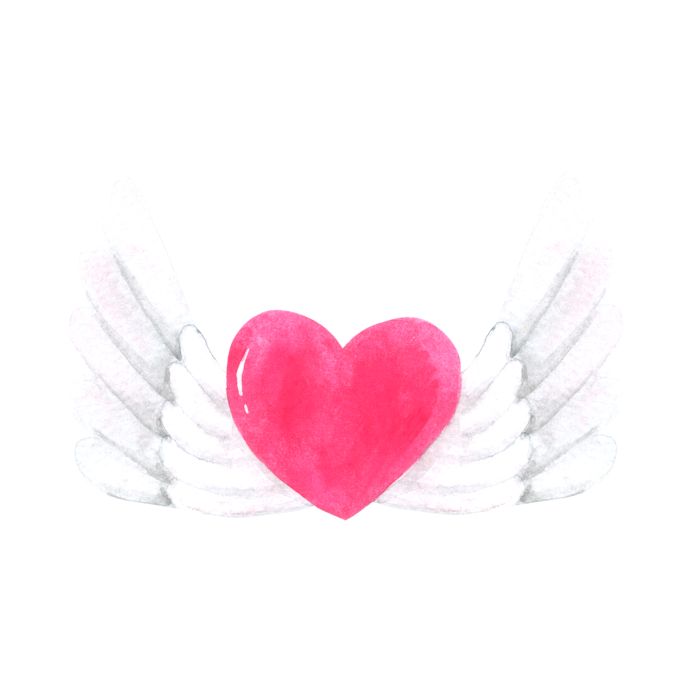 Valentine's Day watercolor png
