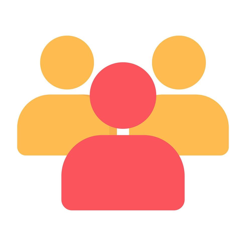 Perfect design icon of group vector