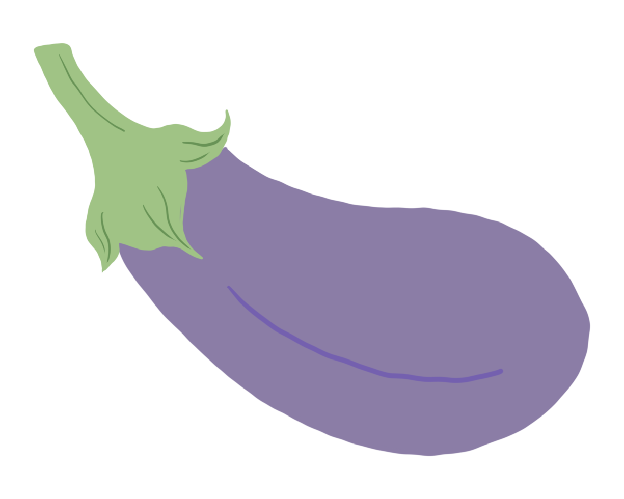 Cartoon vegetables and fruits png