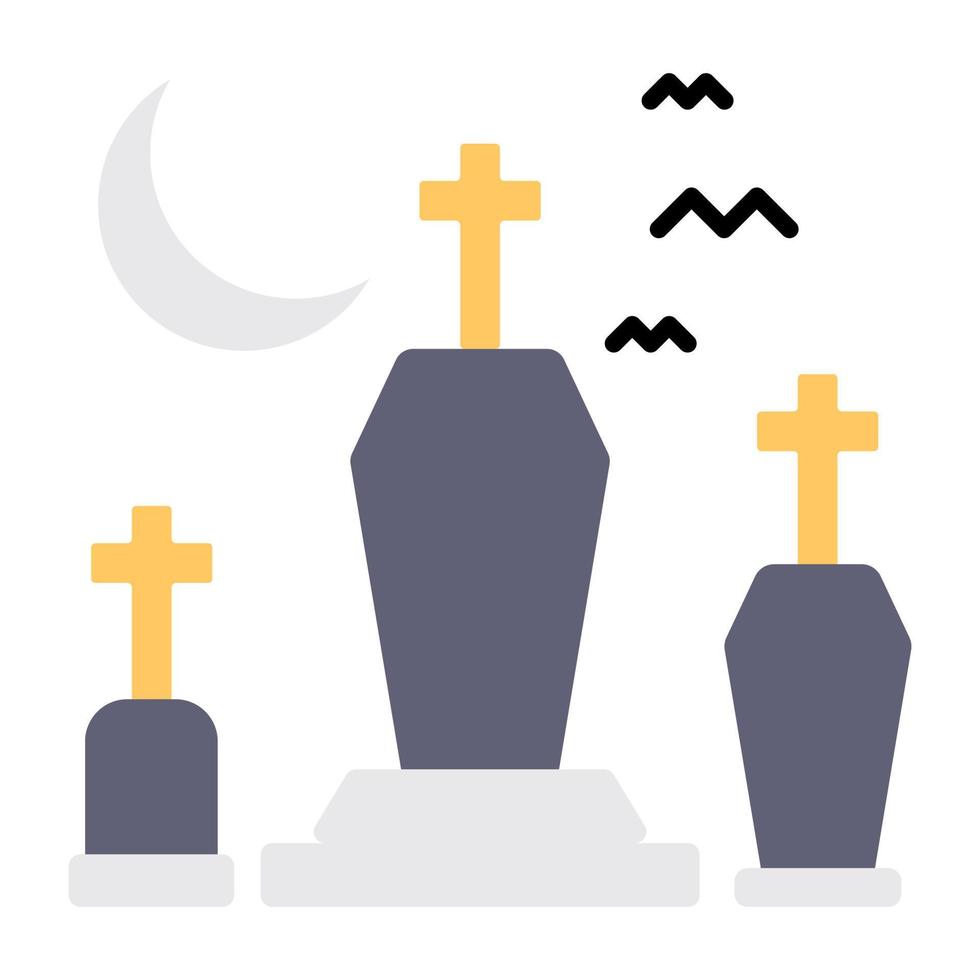 A premium download icon of tombstone vector