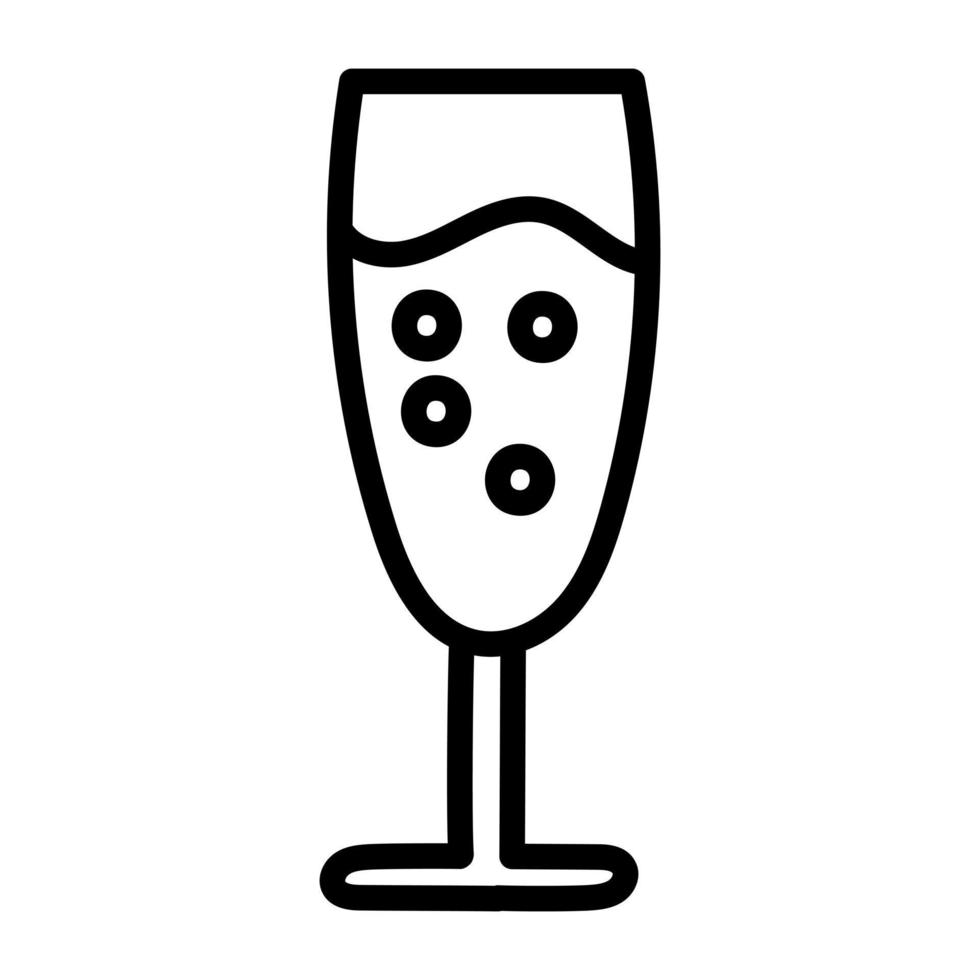 icono de diseño de moda de vaso de jugo vector