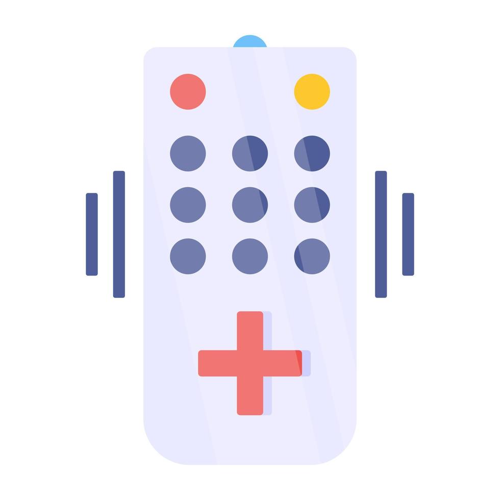 Modern design icon of smart remote vector