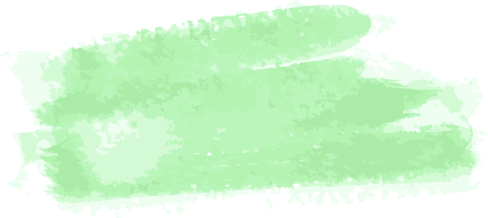 groene aquarel penseelstreek png