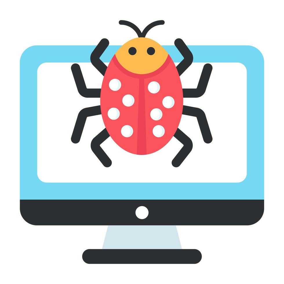 Trendy vector design of computer bug 10290744 Vector Art at Vecteezy