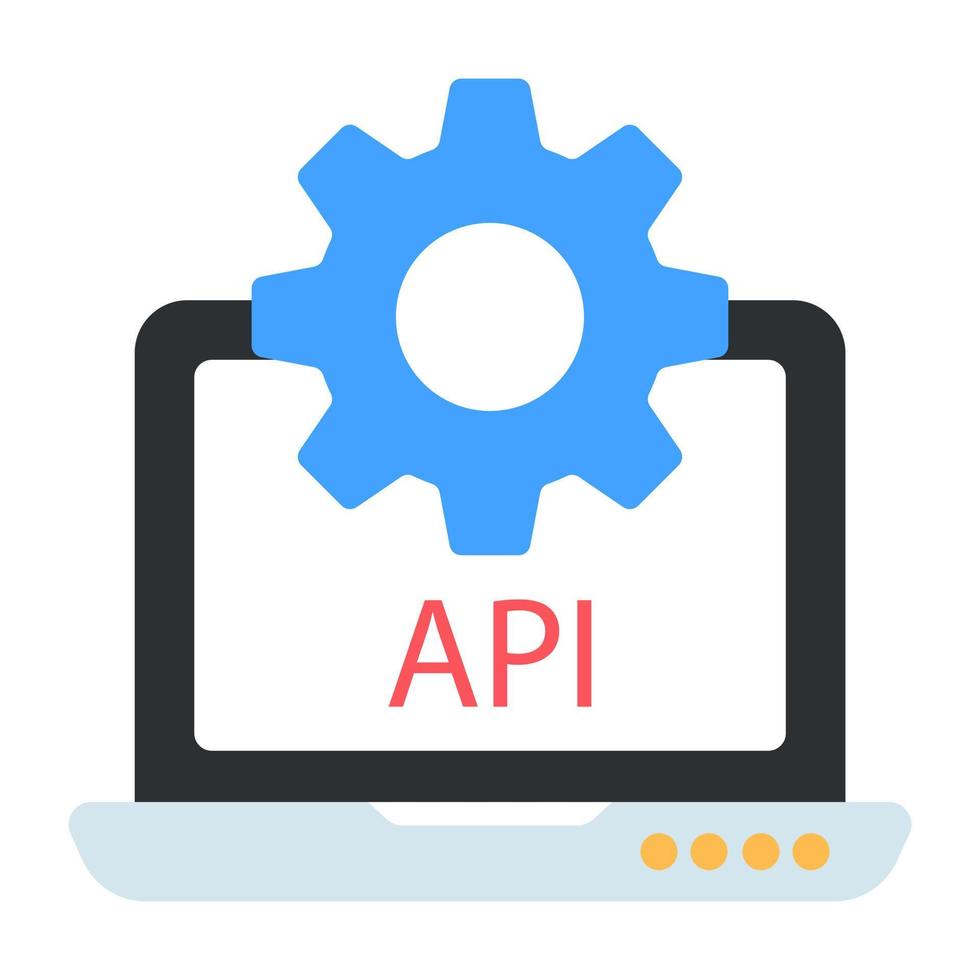 Modern design icon of application programming interface 10290969 Vector ...