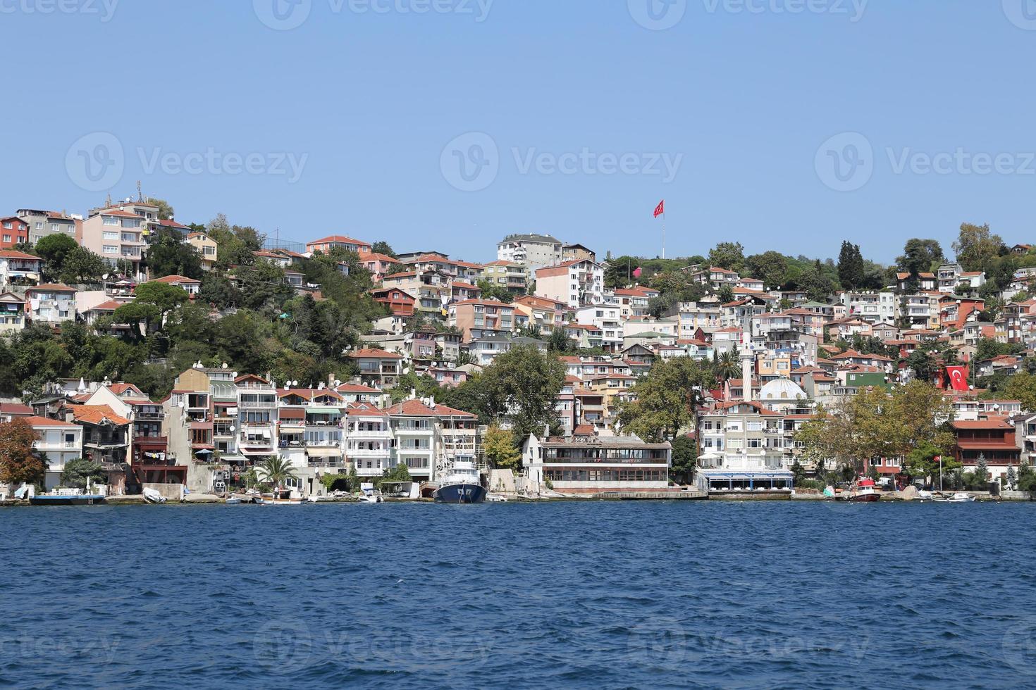 edificios en la ciudad de estambul, turquía foto