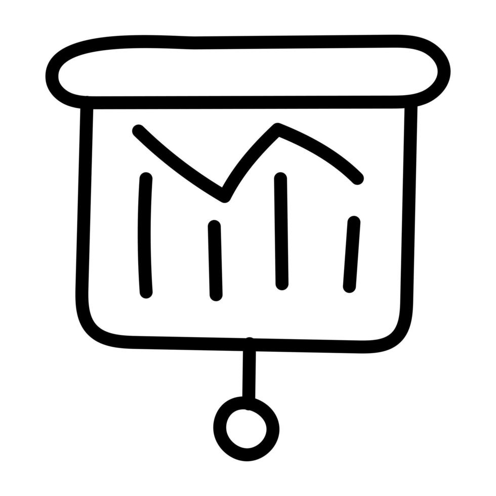 A trendy vector design of graphical presentation
