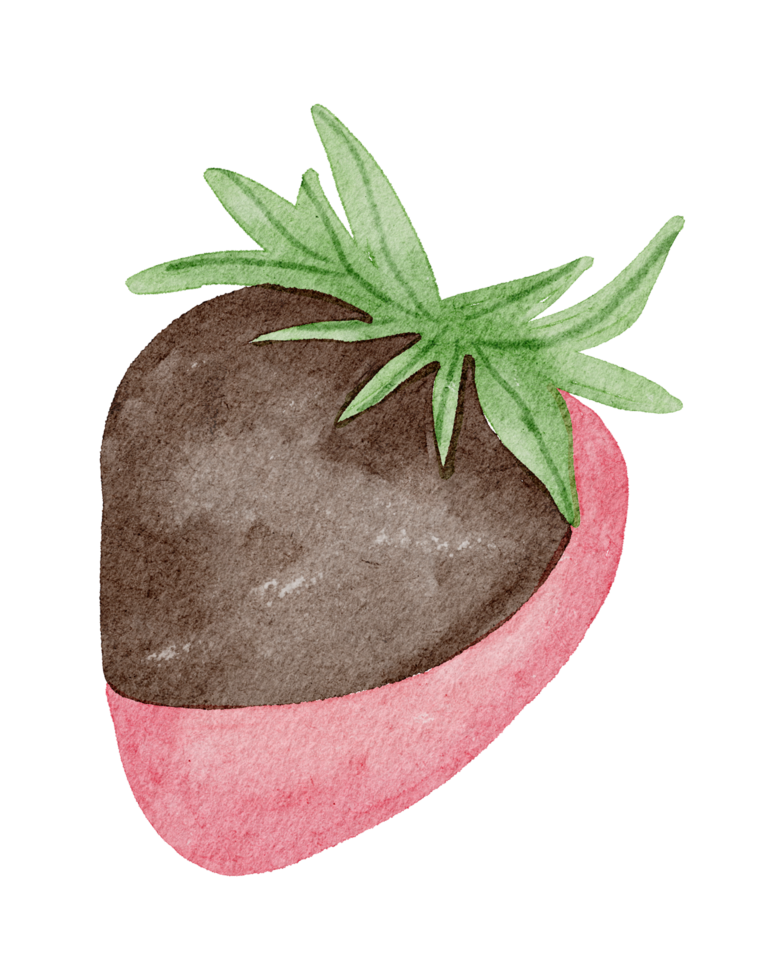 postre acuarela dibujos animados lindo png